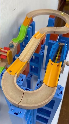 Marble Run Race☆Trix Track Wave Slope × Moving Staircase Course