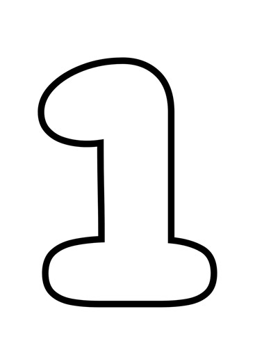 Large Bubble Numbers 0-50 | Classroom Big Number Templates| Printable Block Numbers | Poster Kindergarten Homeschool Teaching Resources PDF - Etsy