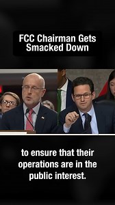Democrat Senator smacks down FCC chairmans attempted deflection | The Ring of Fire