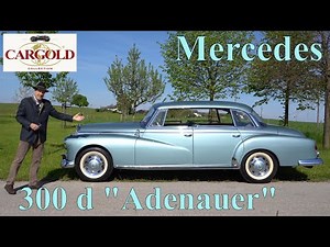 Mercedes 300 d "Adenauer", 1959, die Staatslimousine der 50er Jahre, Phantastische Farbrarität