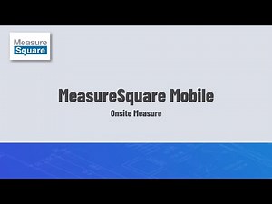MeasureSquare Mobile On-Site Measuring