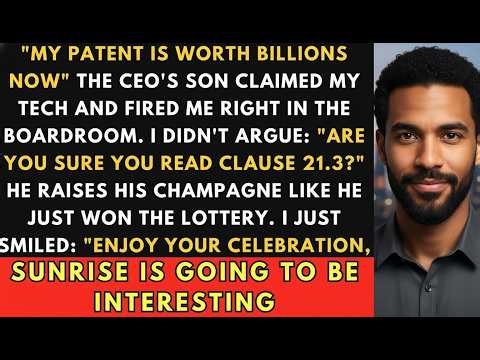 CEO's Son Claimed My $1.8B Patent and Fired Me— So I Revoked the License and Froze His Assets.