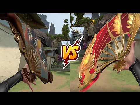 Celestial Fan VS Ignite Fan VALORANT