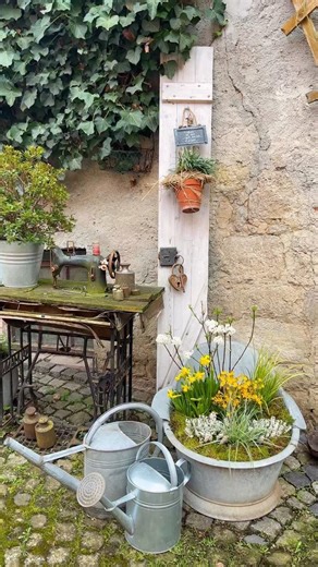 🌼 Frühling in der Zinkwanne 🌿🌸