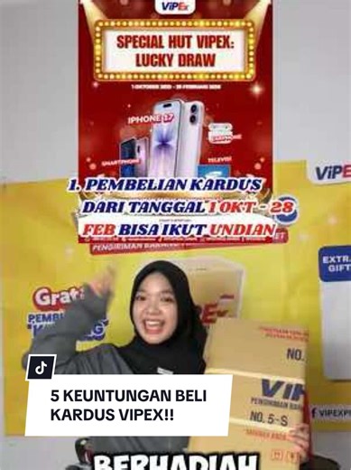 🎄 Kirim barang makin untung di Desember! Beli kardus di ViPExpress dapet: ✨ Promo Desember 🍫 Bonus coklat (followers) 🎒 Free karung 💰 DP cuma 1000 NTD 📦 Langsung order sekarang, promo terbatas! #vipexpress #fyp #jasapengiriman #cargotaiwan #pengirimankardus