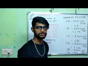 Lec:7Numerical of Bowditch's and Transit Method in closed traverse#engineering #ioe #sanjay