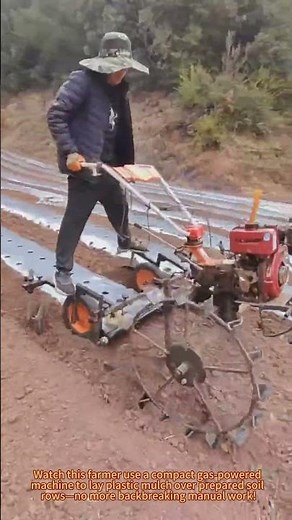 Plastic Mulch Layer Machine: Efficient Farm Mulching!