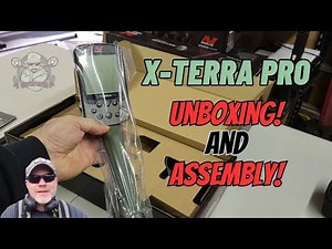 Minelab X-Terra Pro Unboxing and Assembly How-to.