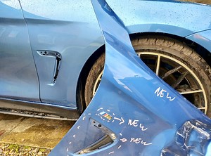 Paint matching/mixing in Yorkshire - Estoril Blue 2