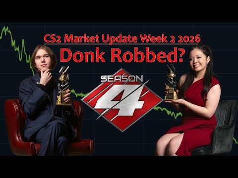 Market Crash Looming? Donk Robbed?!│CS2 Skin Market Update