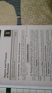 1.1 Human Activities - Economic and Non-EconomicWhat are Econ... | Filo