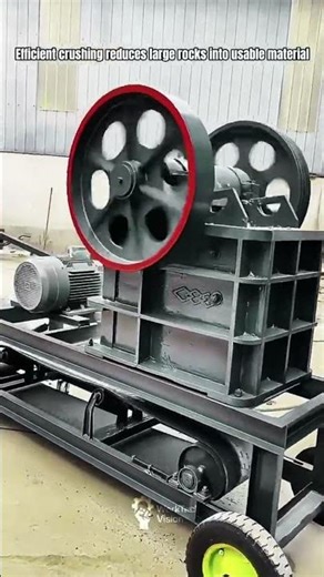Mobile Jaw Crusher Stone Crushing Process in Quarry Operation