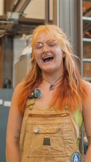 Meet Celia Castaldo, who has undertaken the incredible task of building the set for Mthuthuzeli November's upcoming premiere of 'As I Am.' Through our partnership with the McColl Center, Celia was provided the space and materials needed to bring the vision of this cave to life. The set is an amazing sight to see and creates the world in which this piece comes to life! You can see Celia's work on the Knight Theater stage Halloween weekend. Tickets available at the link below 🔗 https://charlotteb