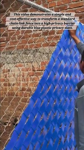 Upgrade Your Privacy: How to Install Chain-Link Fence Slats