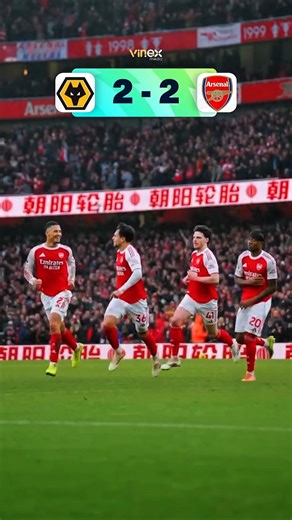 Arsenal vs Wolves match results #shortvideo #matchreview #arsenal #wolves #football #premierleague