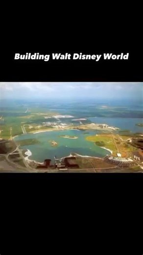 Building Walt Disney World 🏗️ #themepark #waltdisneyworld #orlando #florida