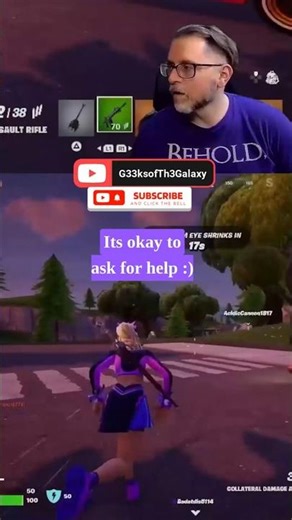 Fortnite Players Admit IT'S OKAY To Ask For Help Sometimes