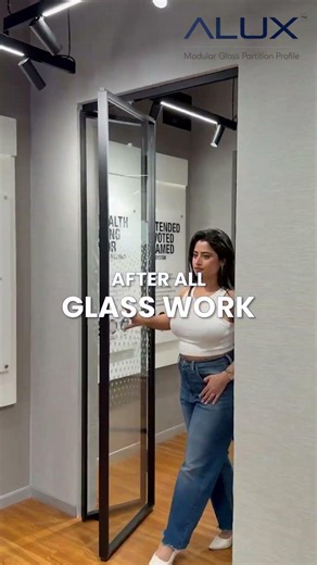 ✨ Create Smarter Spaces with ALUX Premium Glass Partition Systems