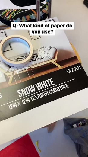 I’ve been getting this question again lately. I use textured card stock from Walmart! There are nicer brands of canvas paper out there but these are great just to practice on! 🎨👩‍🎨 #art #artist #artisttips #tipsandtricks #diy #crafting #artsandcrafts #painting #paintingtutorial #acrylicpainting | Emily Seilhamer Art