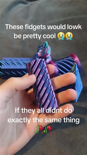 literally every single one of them is the exact same js a little bit different of a shape 😭😭 like ts gets boring bro this company needs to lock tf in fr, 🥀🥀 i linked ts if you still want them #3dprinted #fidget #onsale #bro #fyp