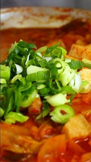 How to make kimchi-jjigae! #food #recipe #kimchisoup #cooking