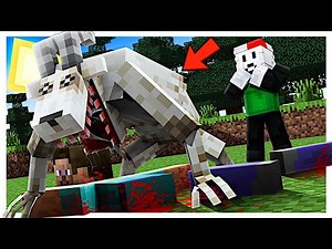 Escapando Del Goatman En Mi Mundo De Minecraft / Goatman... Mundo Enigma #13