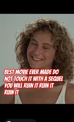 just one of those iconic moments in the movie Dirty Dancing