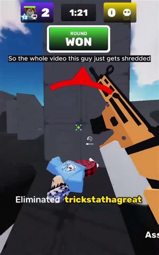 Trolling people with my alt account #shorts #roblox #rivals #troll