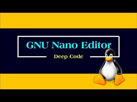 How to write a script using NANO Editor | GNU Nano Text Editor fundamentals for Ubuntu
