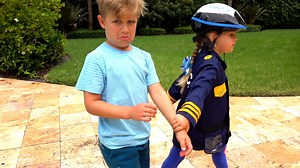 661K views · 6K reactions | Diana pretend play as a cop and pretends...