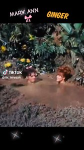 Dawn Wells as Mary Ann Summers and Tina Louise as Ginger Grant 🌹🌹 | Thomas Moore