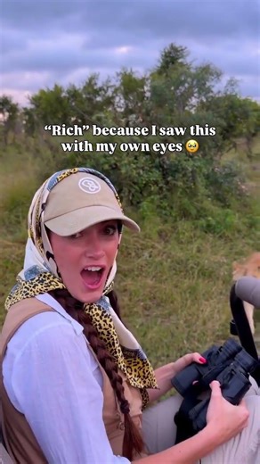 This beats every documentary 🥹🦁🧡 Will never get over seeing these beautiful animals in their