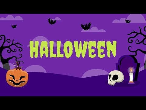 Free Halloween Themed Lesson PowerPoint Template by GreatPPT