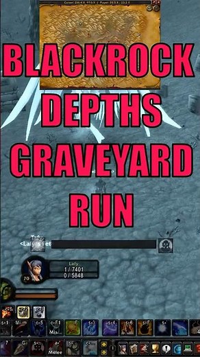 Blackrock Depths graveyard run. #worldofwarcraft #wowclassic #guide #gaming