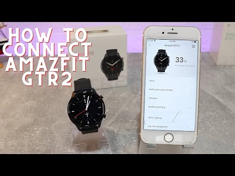 How to connect Amazfit GTR 2 to iphone with Zepp IOS App