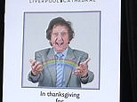 Celebrities and fans arrive for Ken Dodd's funeral in Liverpool