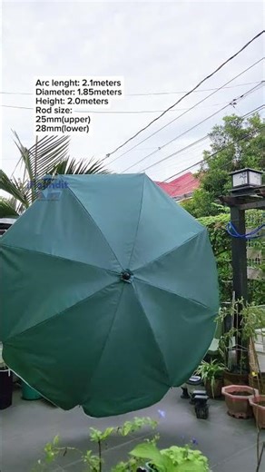 Stay Cool & Stylish Anywhere! 🌞 2.1M Beach Parasol Umbrella – Outdoor Sun Shade & Rain Protection!