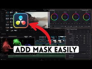 How to Add Mask in DaVinci Resolve 2025?