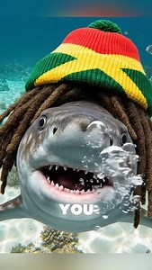 RastaShark | Reggae Shark Aura Farming… #reggaeshark #vlogs #aurafarming #trends | Instagram
