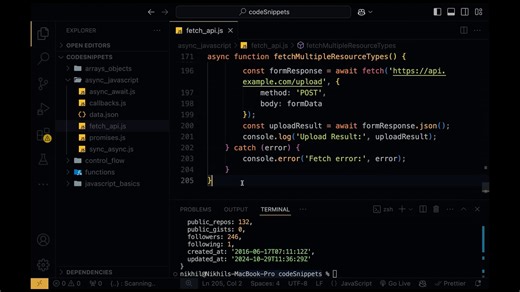 45.AJAX with XMLHttpRequest & axios for APIs