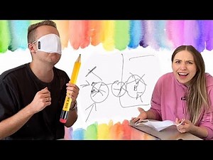 Bibi vs. Julian: Blind Malen Challenge