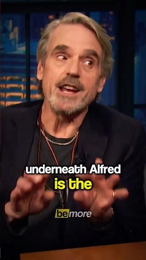Jeremy Irons' Most Honest Alfred Interview #batman