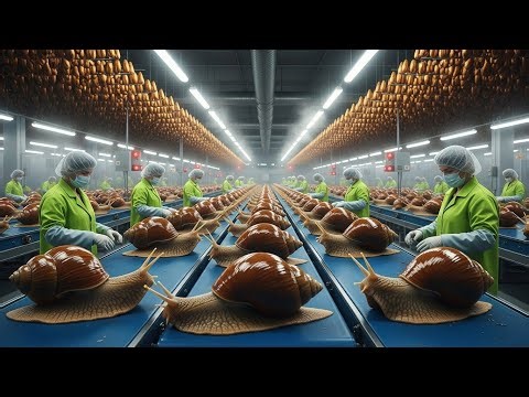 Inside the World’s Largest Snail-Essence Factory 🐌 Snail Slime to Luxury Skin Essence