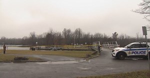 Dangers of thin ice across Canada as winter temperatures hover above freezing point