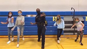 Officer reaches out to kids through dance battles