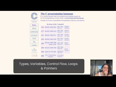 C Programming & Memory Management : Types, Variables, Control Flow, Loops & Pointers
