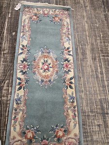 Chinese Art Deco Peking Rug Chinese Runner 90 Line Wool Hand Knotted Rug Wool Chinese Light Green Border Size 2'6"×6' Chinese Rug 90 - Etsy