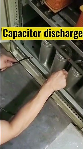 How to discharge capacitor