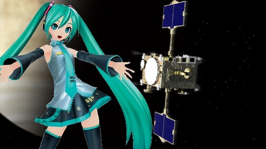 Spacecraft that carried Hatsune Miku fan messages into orbit ends mission after 15 years