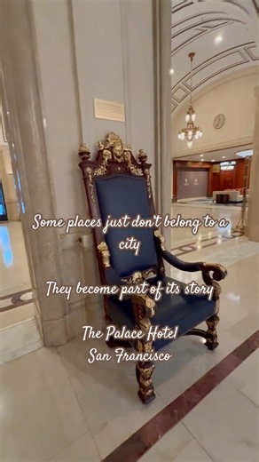 A Touch of Old San Francisco ✨ | The Palace Hotel ! Timeless & Beautifully Elegant ☕️ #palacehotel
